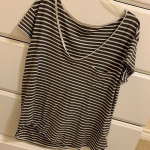 American Eagle striped shirt, size small